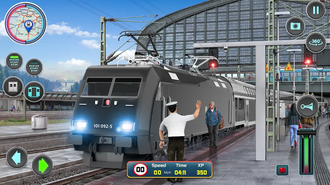 City Train Driver- Train Games [МОД Mega Pack] APK Android Screenshot 1