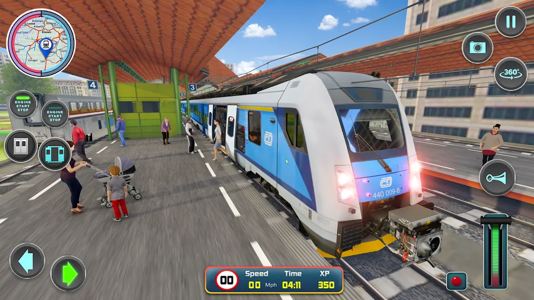 City Train Driver- Train Games [МОД Mega Pack] APK Android Screenshot 2