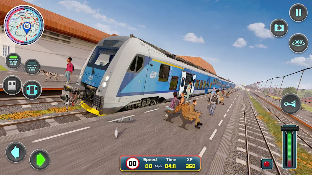 City Train Driver- Train Games [МОД Mega Pack] APK Android Screenshot 5