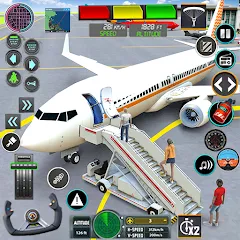 Pilot Flight Simulator Games [МОД Unlocked] APK Android