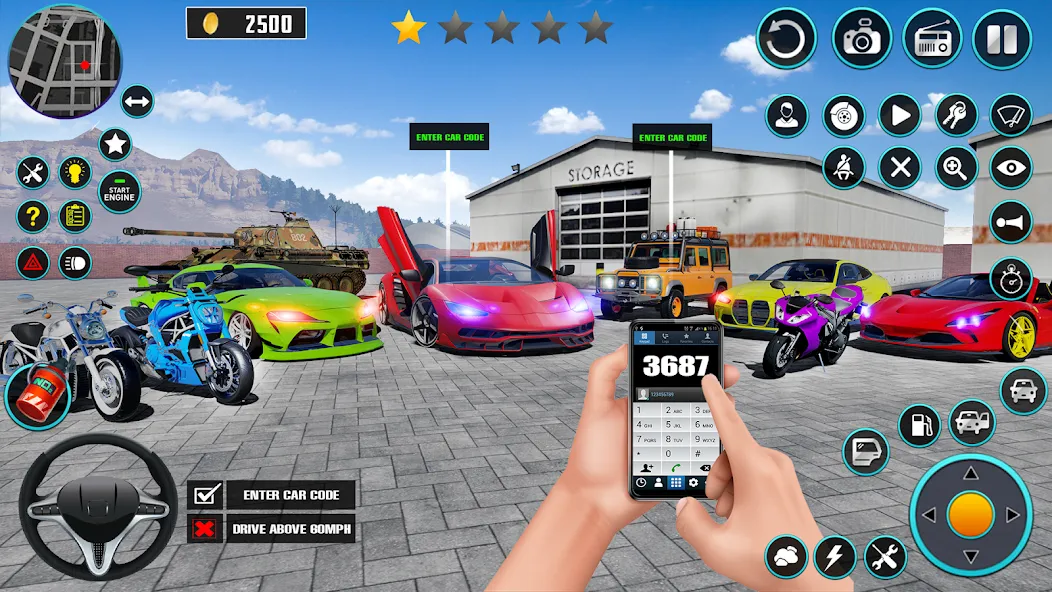 Open World Car Driving Games (Открытые мировые игры по вождению автомобиля) [МОД Mega Pack] APK Android Screenshot 3