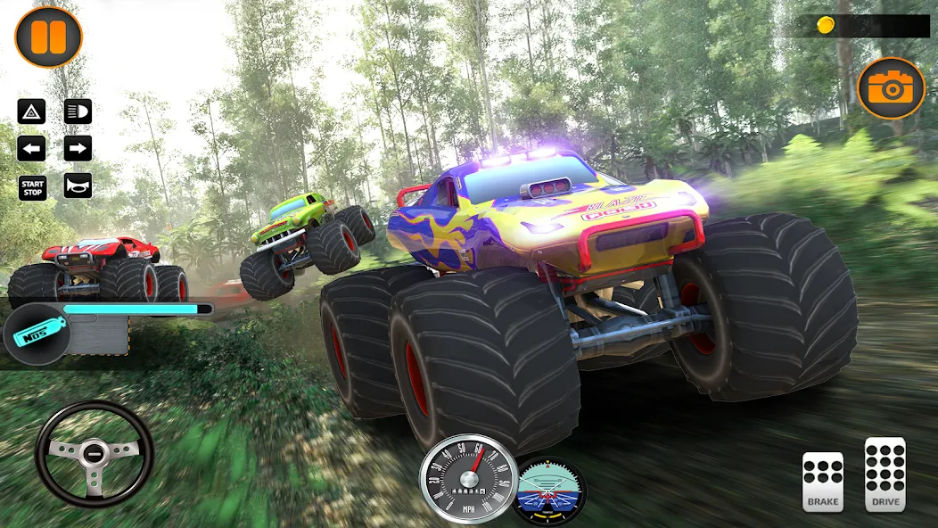 Monster Truck Off Road Racing [МОД Меню] APK Android Screenshot 5