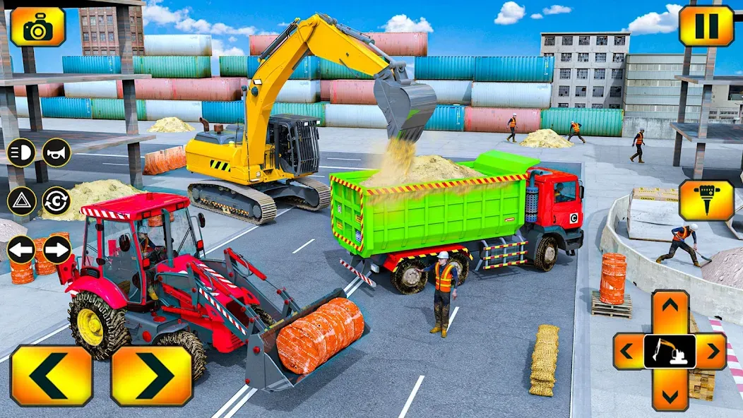 Sand Excavator Simulator Games [МОД Premium] APK Android Screenshot 3