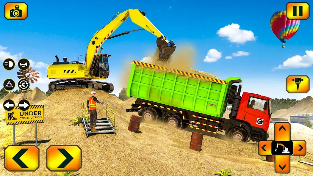 Sand Excavator Simulator Games [МОД Premium] APK Android Screenshot 5