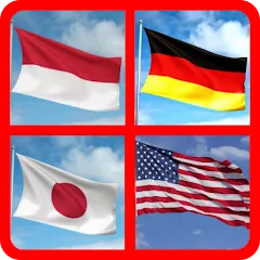 Tebak Gambar Bendera (Тебак Гамбар бендера Негара) [МОД Все открыто] APK Android