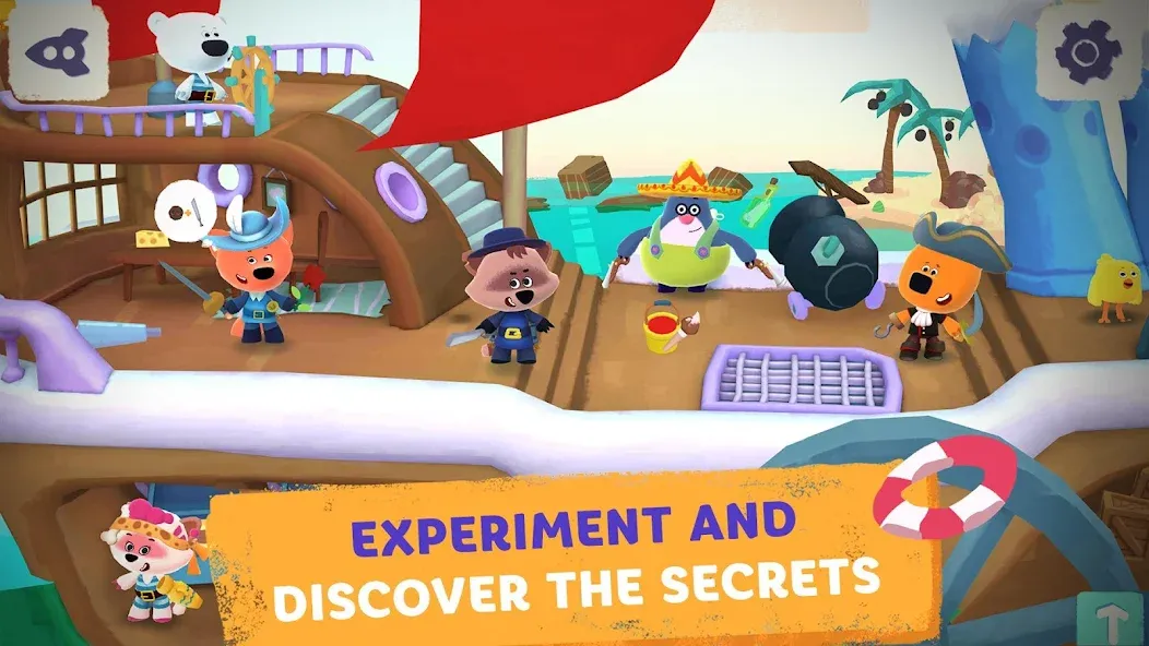 Be-be-bears in space [МОД Все открыто] APK Android Screenshot 4