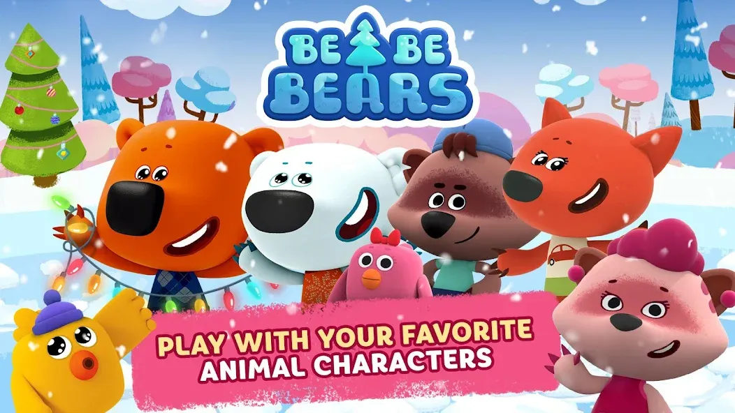 Be-be-bears - Creative world [МОД Unlocked] APK Android Screenshot 2