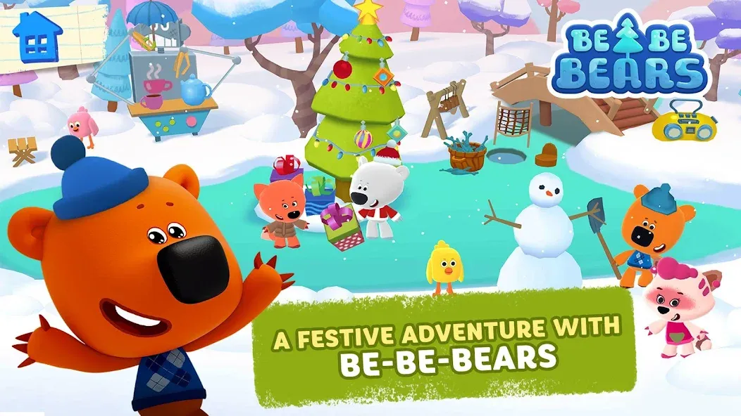 Be-be-bears - Creative world [МОД Unlocked] APK Android Screenshot 3