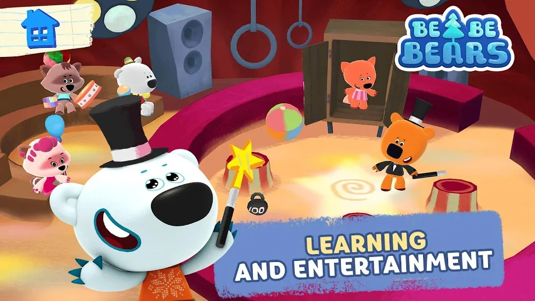 Be-be-bears - Creative world [МОД Unlocked] APK Android Screenshot 5