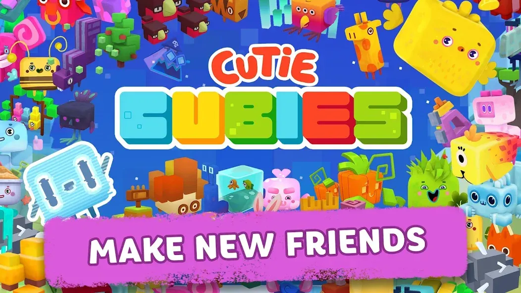 Cutie Cubies [МОД Mega Pack] APK Android Screenshot 2