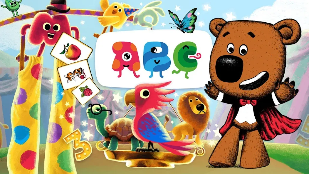 Be-be-bears: Early Learning [МОД Premium] APK Android Screenshot 1