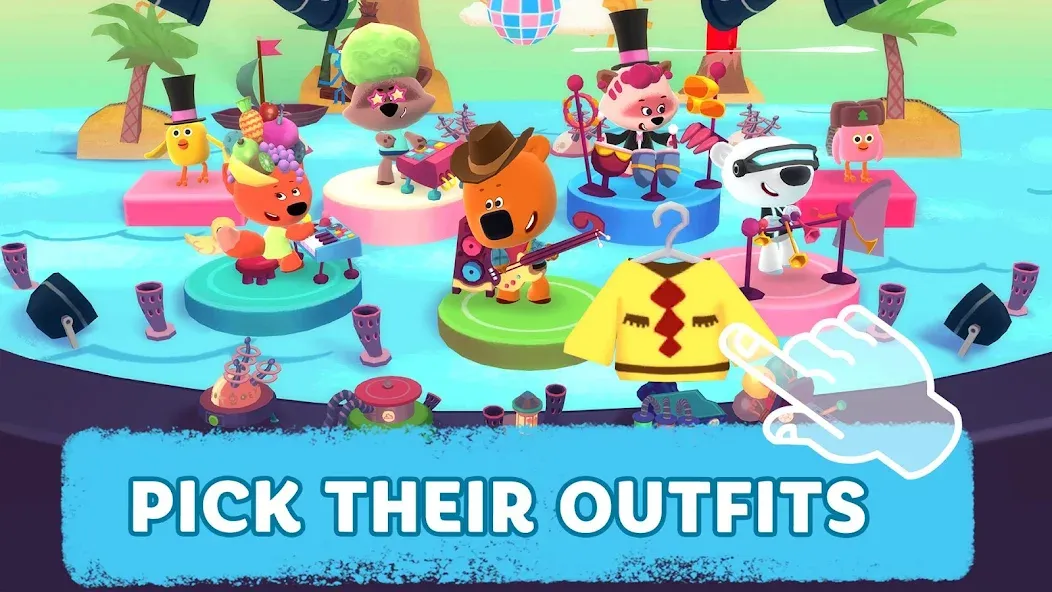 Rhythm and Bears [МОД Mega Pack] APK Android Screenshot 3