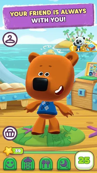 My True Friend Bucky [МОД Много денег] APK Android Screenshot 1