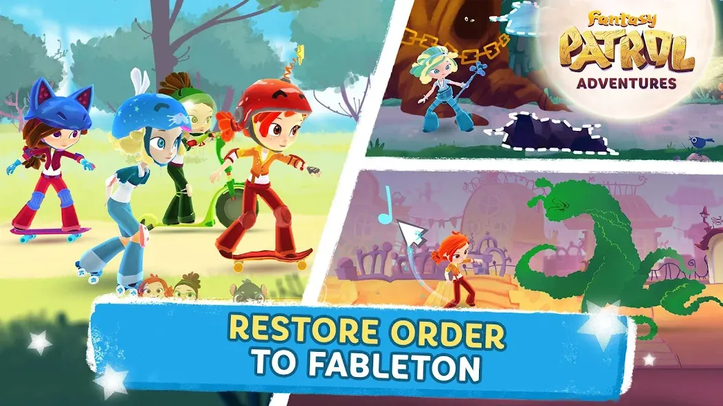 Fantasy patrol: Adventures [МОД Unlocked] APK Android Screenshot 5