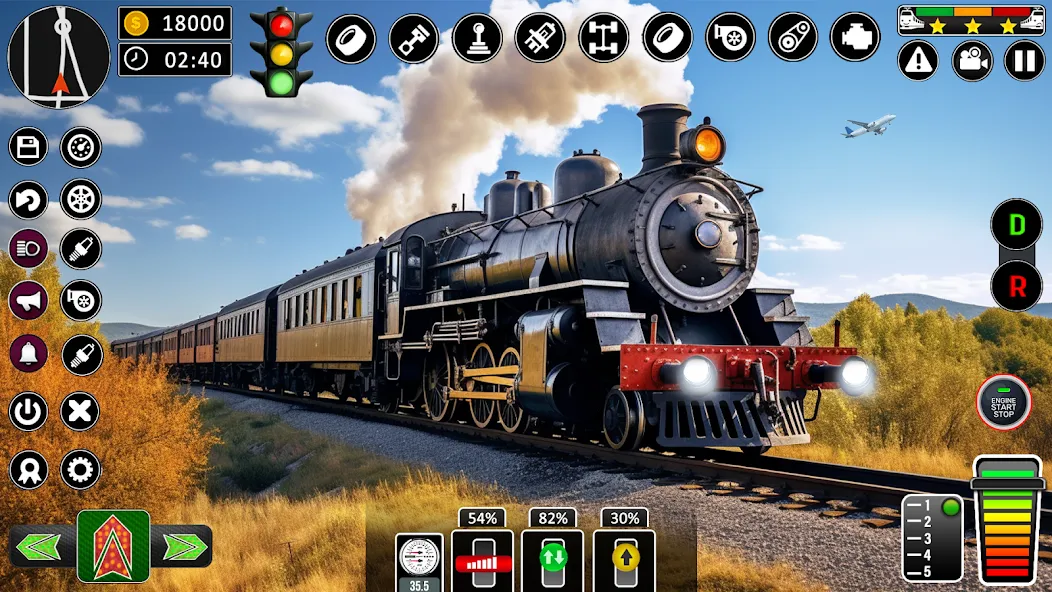 City Train Games Driver Sim 3D [МОД Mega Pack] APK Android Screenshot 3