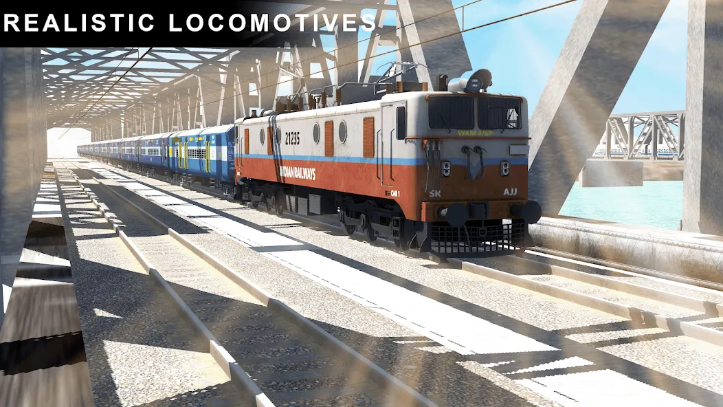 Indian Railway Train Simulator (Индийский Железнодорожный Поезд Симулятор) [МОД Много денег] APK Android Screenshot 4