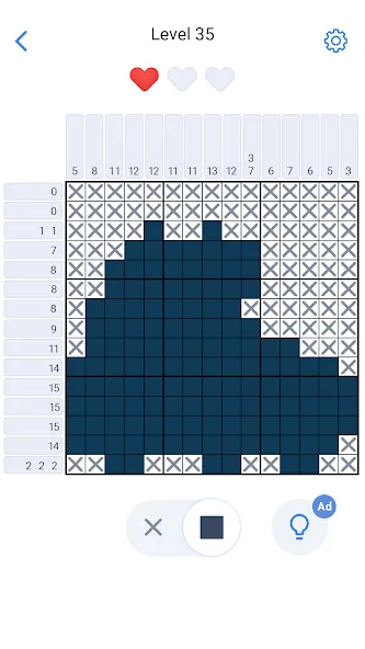 Pixel Art: Logic Nonogram (Пиксельное искусство головоломка) [МОД Бесконечные монеты] APK Android Screenshot 4
