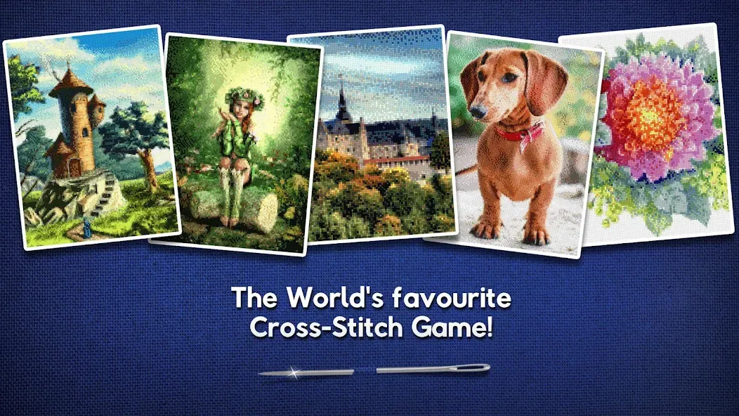 Cross-Stitch World (Кросс) [МОД Mega Pack] APK Android Screenshot 1