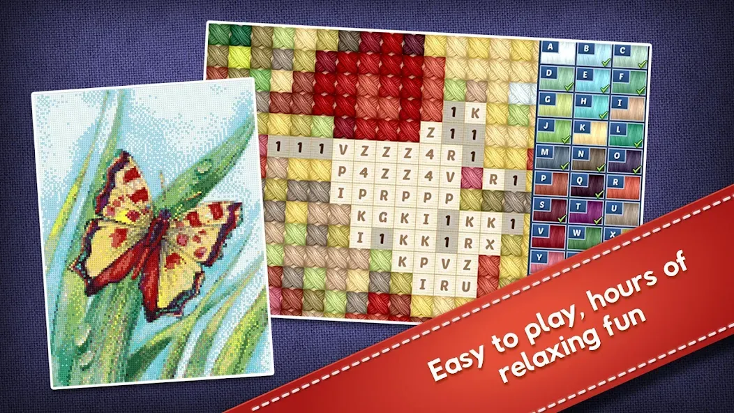 Cross-Stitch World (Кросс) [МОД Mega Pack] APK Android Screenshot 4