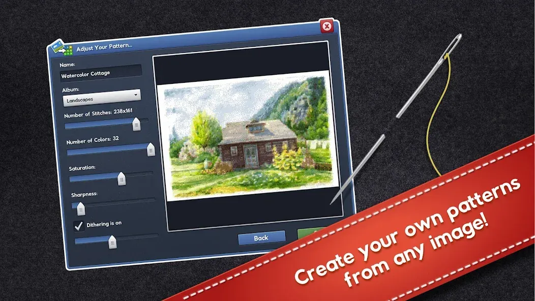 Cross-Stitch World (Кросс) [МОД Mega Pack] APK Android Screenshot 5