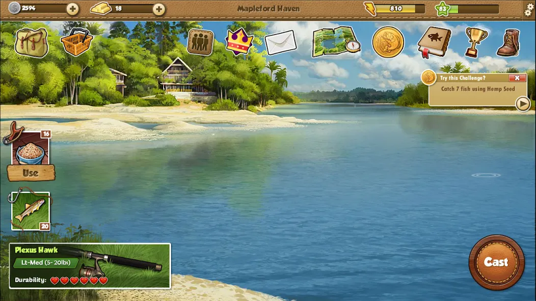 Fishing World (Фишинг Ворлд) [МОД Меню] APK Android Screenshot 5