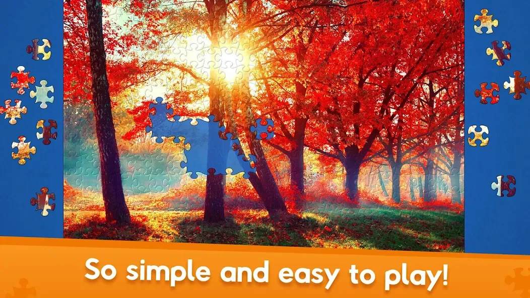 Jigsaw World (Джигсоу Ворлд) [МОД Mega Pack] APK Android Screenshot 3