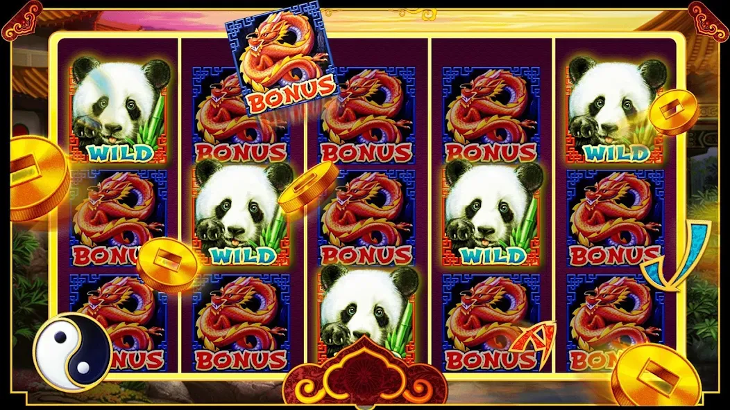 Panda Slots (Панда Слоты) [МОД Mega Pack] APK Android Screenshot 4