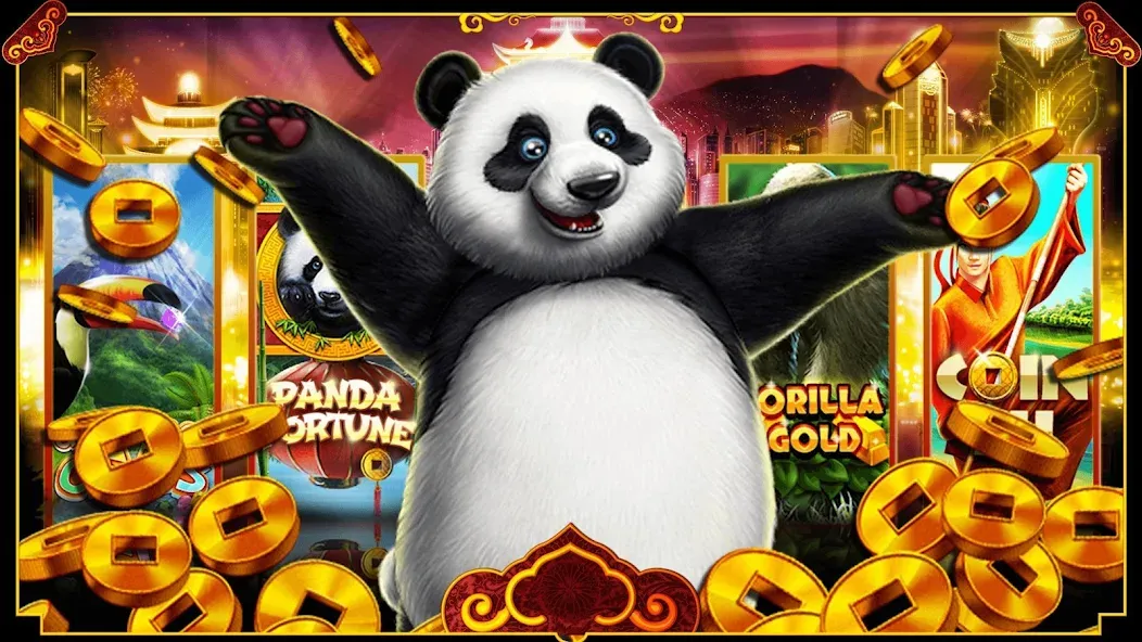 Panda Slots (Панда Слоты) [МОД Mega Pack] APK Android Screenshot 5