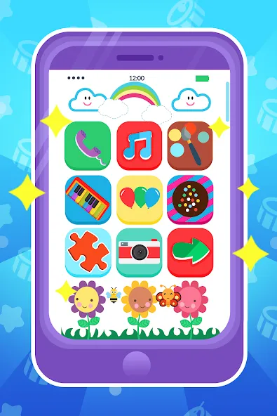 Baby Phone: Toddler Games (Беби Фон) [МОД Много денег] APK Android Screenshot 5