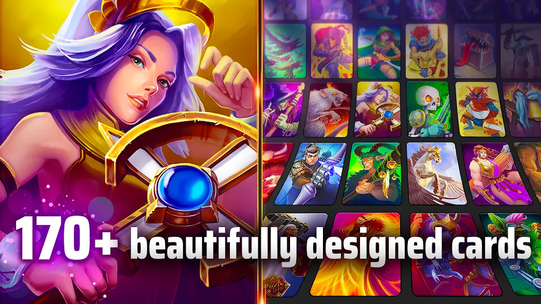 Black Deck - Card Battle CCG (Блэк Дек) [МОД Mega Pack] APK Android Screenshot 5