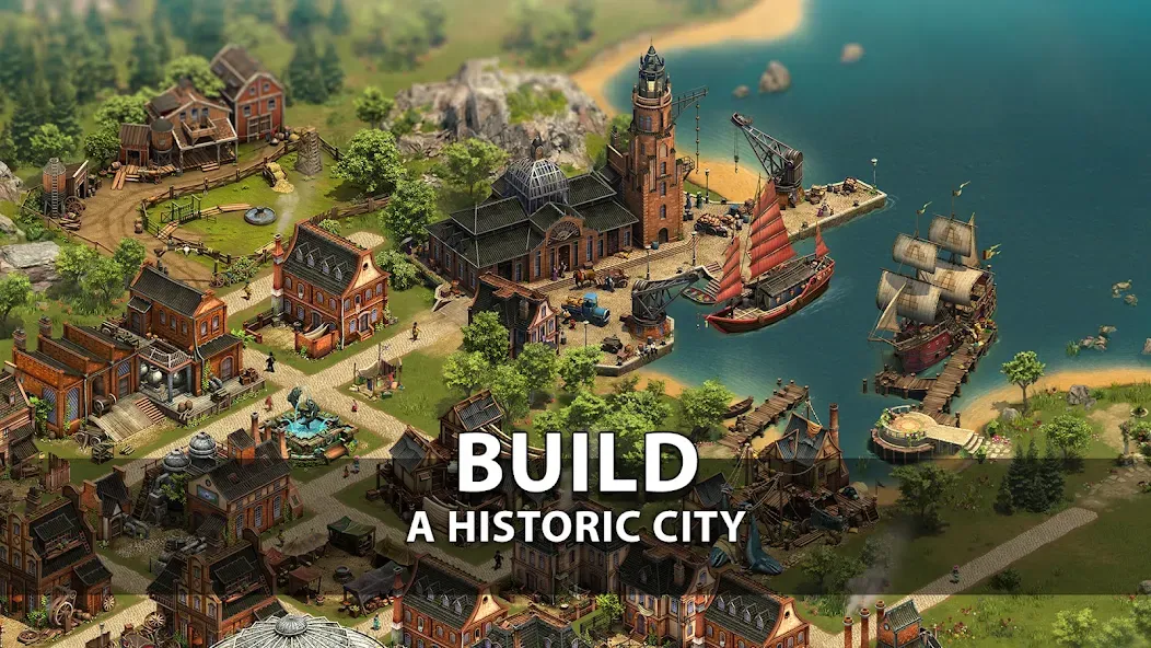 Forge of Empires: Build a City (Фордж оф Эмпайрс) [МОД Все открыто] APK Android Screenshot 1