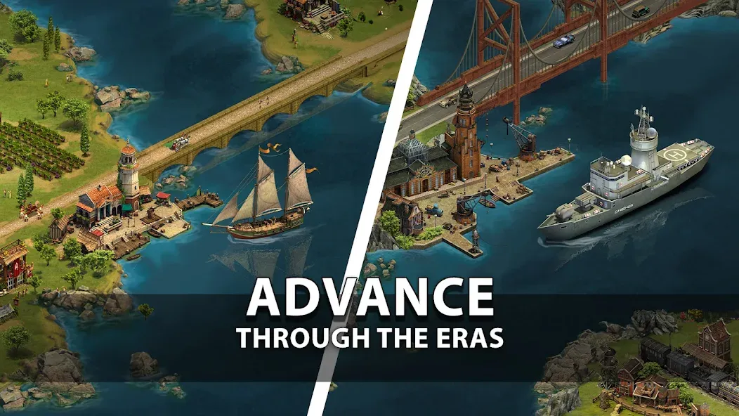 Forge of Empires: Build a City (Фордж оф Эмпайрс) [МОД Все открыто] APK Android Screenshot 2