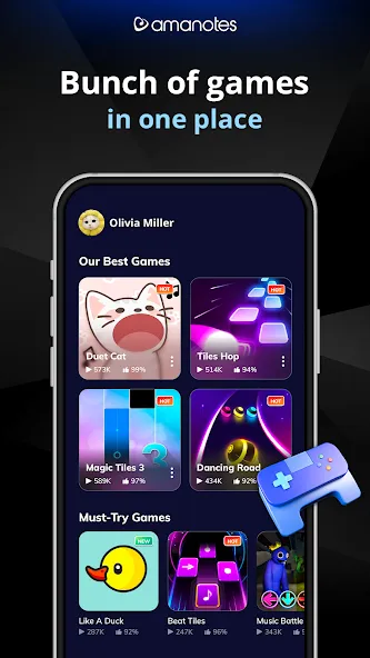 Game of Song - All music games (Гейм оф Сонг) [МОД Premium] APK Android Screenshot 1
