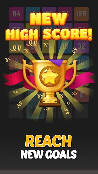 X2 Blocks - 2048 Number Game (Блоки) [МОД Меню] APK Android Screenshot 5