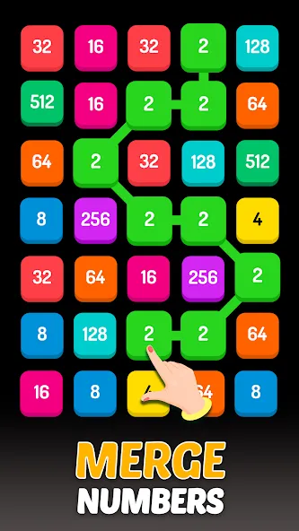 2248 - Numbers Game 2048 (Пазл) [МОД Бесконечные монеты] APK Android Screenshot 1