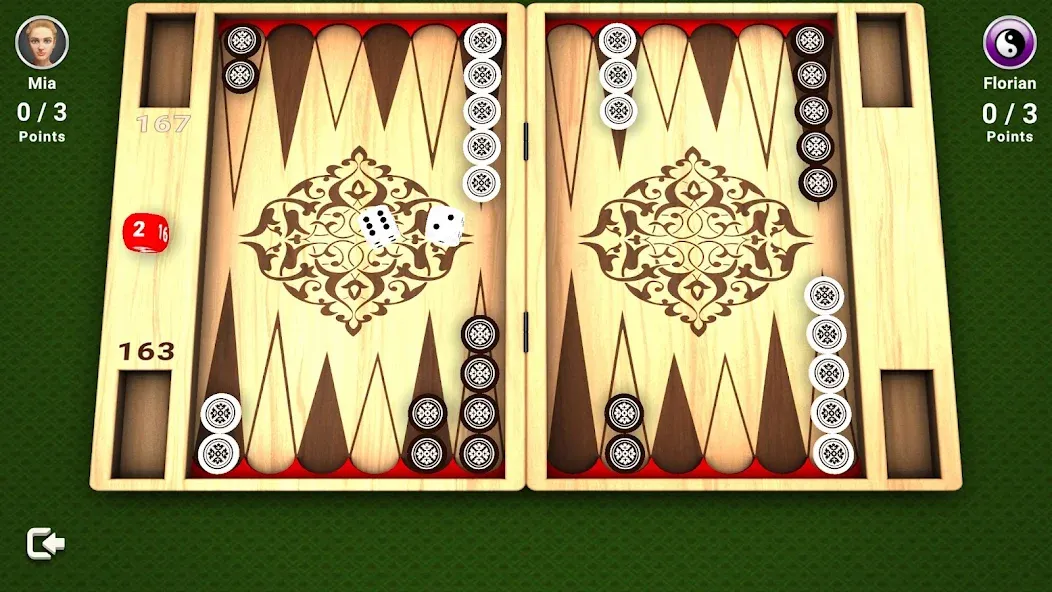 Backgammon -  Board Game [МОД Unlocked] APK Android Screenshot 1
