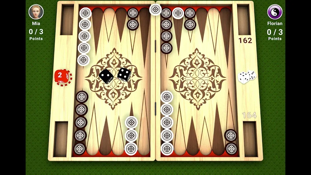 Backgammon -  Board Game [МОД Unlocked] APK Android Screenshot 4