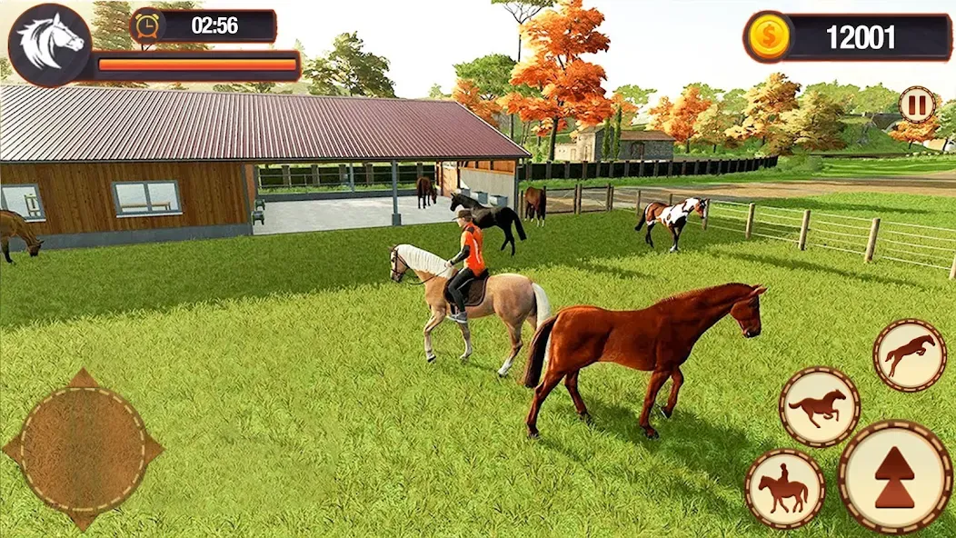 My Horse Herd Care Simulator (Мой симулятор ухода за стадом лошадей) [МОД Premium] APK Android Screenshot 1
