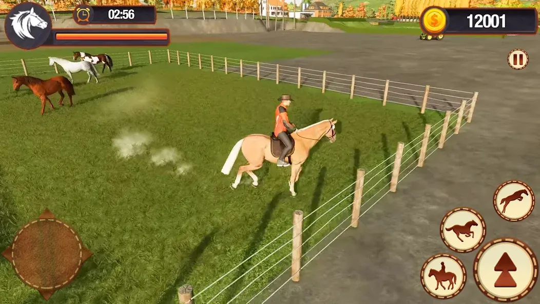 My Horse Herd Care Simulator (Мой симулятор ухода за стадом лошадей) [МОД Premium] APK Android Screenshot 2