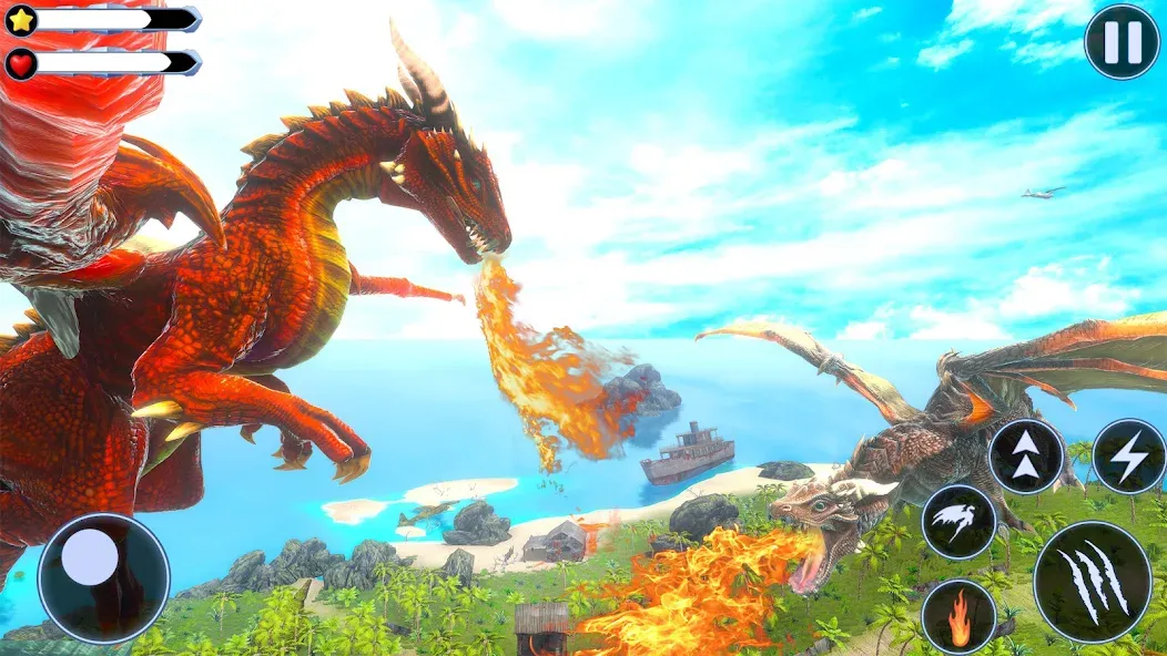 Wild Dragon Craft Family Sim (Легенды Драконов Симулятор Семьи) [МОД Unlocked] APK Android Screenshot 3