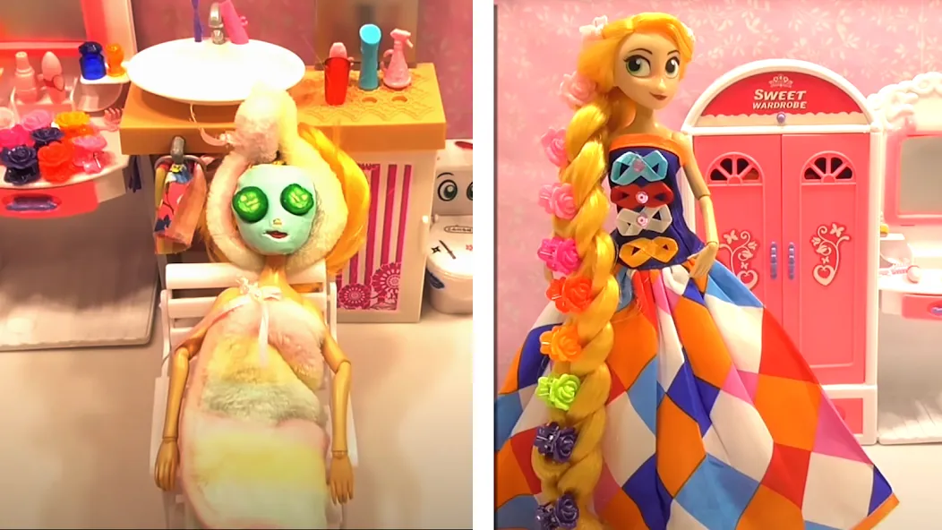 Doll House Design Doll Games (Дизайн кукольного домика игры с куклами) [МОД Меню] APK Android Screenshot 4