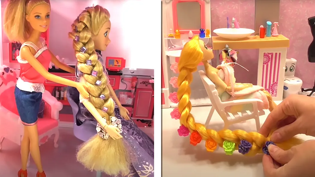 Doll House Design Doll Games (Дизайн кукольного домика игры с куклами) [МОД Меню] APK Android Screenshot 5