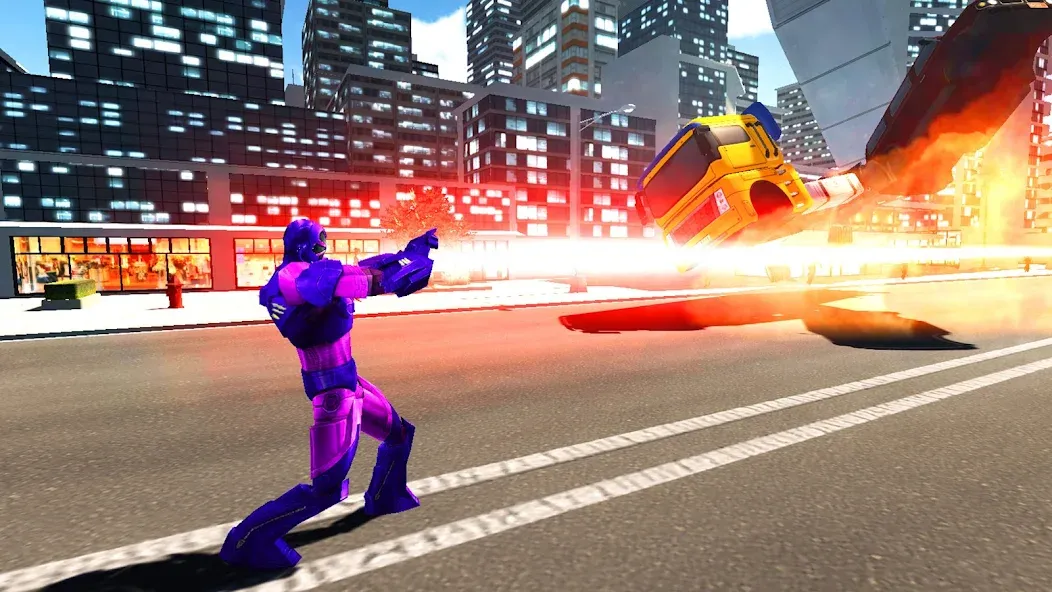 Super city hero:Iron Hero War (Супер сити герой) [МОД Много денег] APK Android Screenshot 2