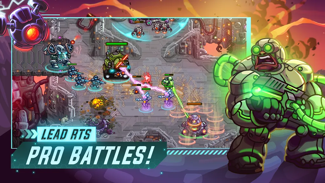 Iron Marines Offline Strategy [МОД Mega Pack] APK Android Screenshot 4