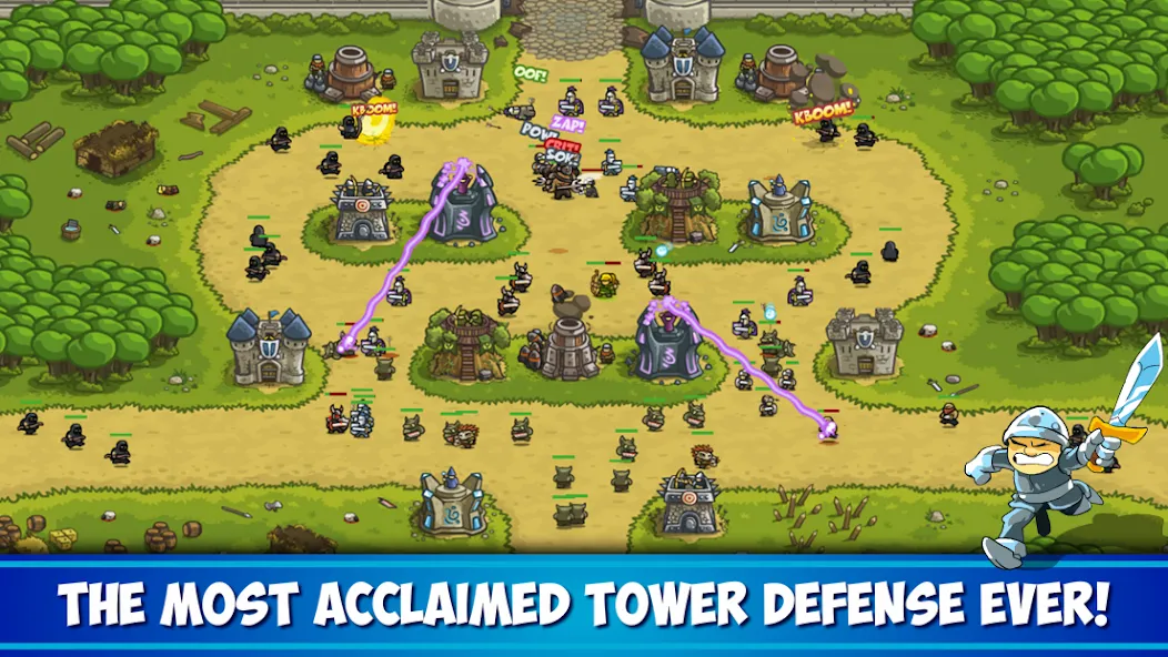 Kingdom Rush Tower Defense TD (Кингдом Раш) [МОД Unlocked] APK Android Screenshot 1