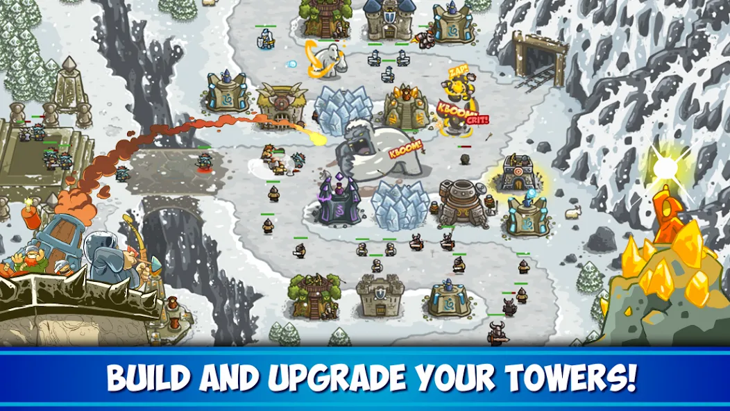 Kingdom Rush Tower Defense TD (Кингдом Раш) [МОД Unlocked] APK Android Screenshot 2