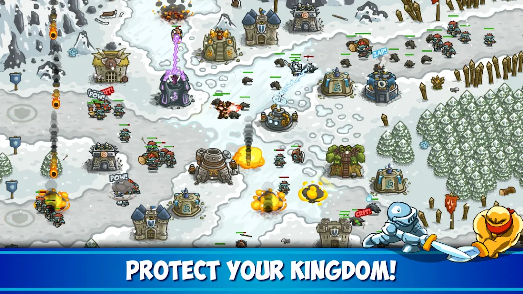 Kingdom Rush Tower Defense TD (Кингдом Раш) [МОД Unlocked] APK Android Screenshot 5