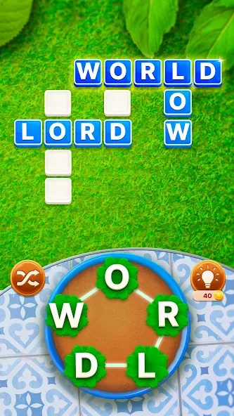 Word Garden : Crosswords (Уорд Гарден) [МОД Premium] APK Android Screenshot 2