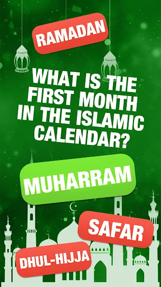 Islamic General Knowledge Quiz [МОД Mega Pack] APK Android Screenshot 2