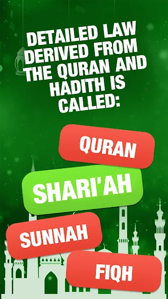 Islamic General Knowledge Quiz [МОД Mega Pack] APK Android Screenshot 5